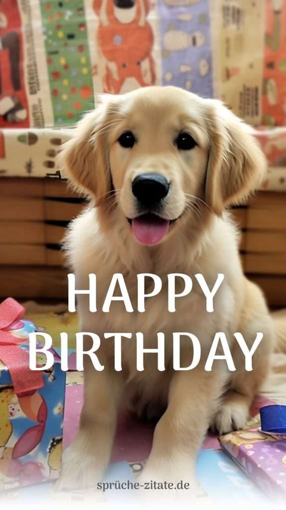 geburtstagswunsch geburtstagskarte lustig frech welpe hund kostenlos whatsapp iphone android vollbild
