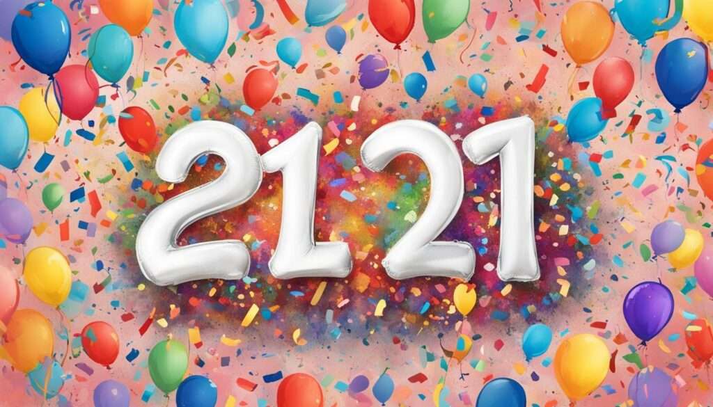 Herzlichen Glückwunsch zum 21 Geburtstag