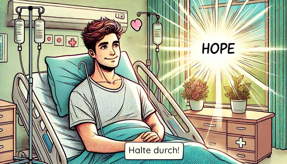 Mut Sprüche bei Krankheit