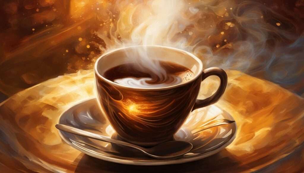 Spruch: Kaffee ist flüssiges Glück Spruch: Kaffee ist flüssiges Glück