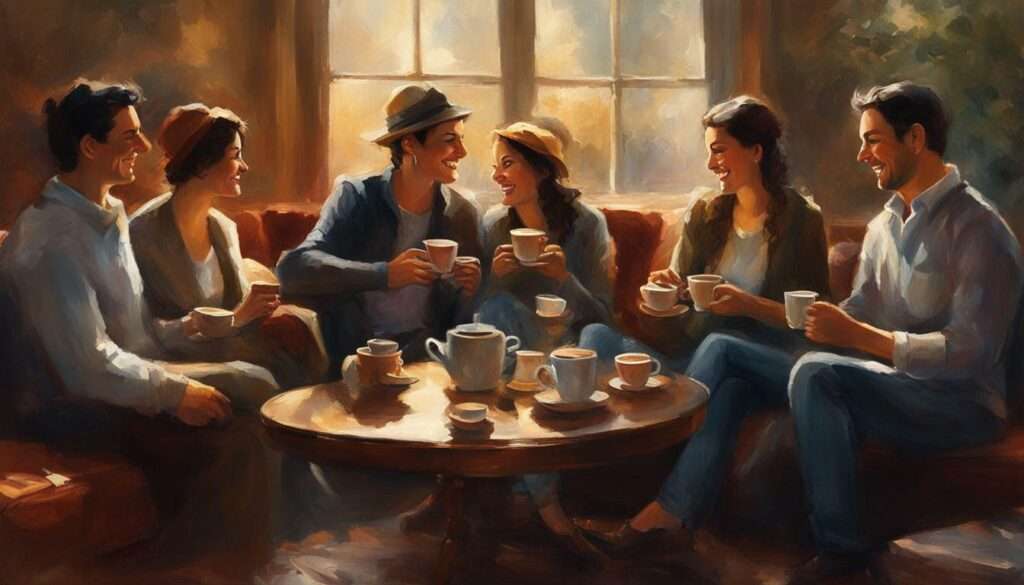 kaffee und gespräche mit freunden kaffee und gespräche mit freunden