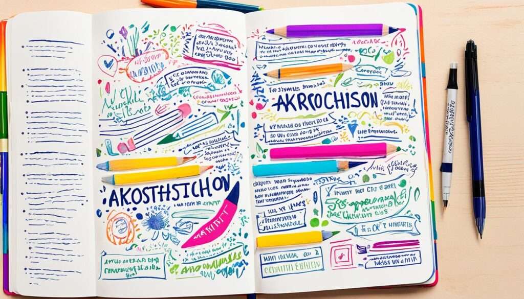 Akrostichon Vorlagen Beispiel Akrostichon Vorlagen Beispiel