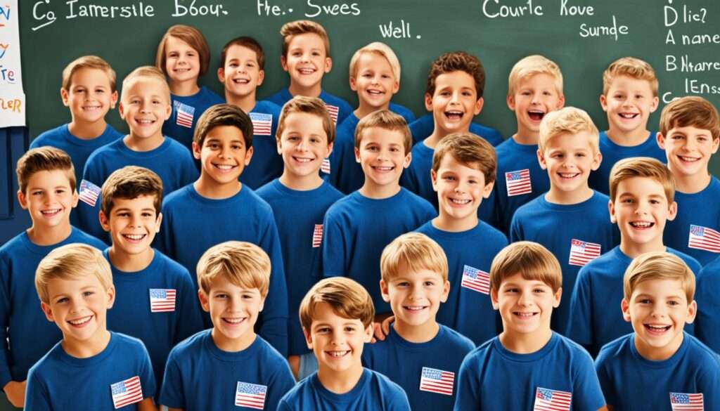 Amerikanische Jungennamen