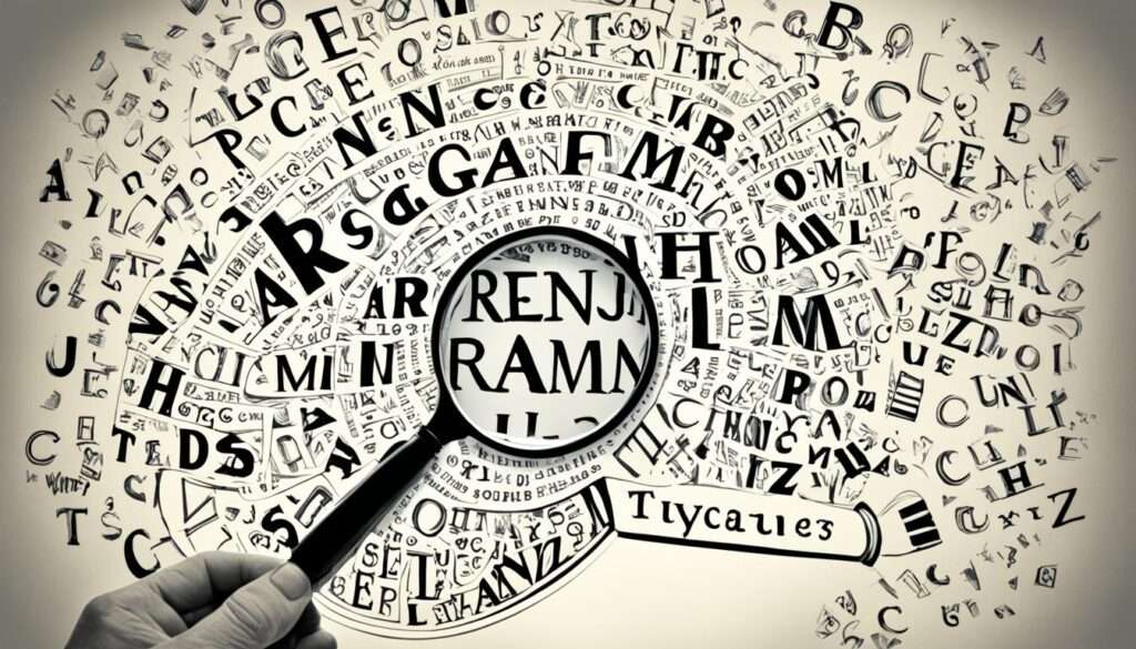 Anagramm Lösungstechniken Anagramm Lösungstechniken