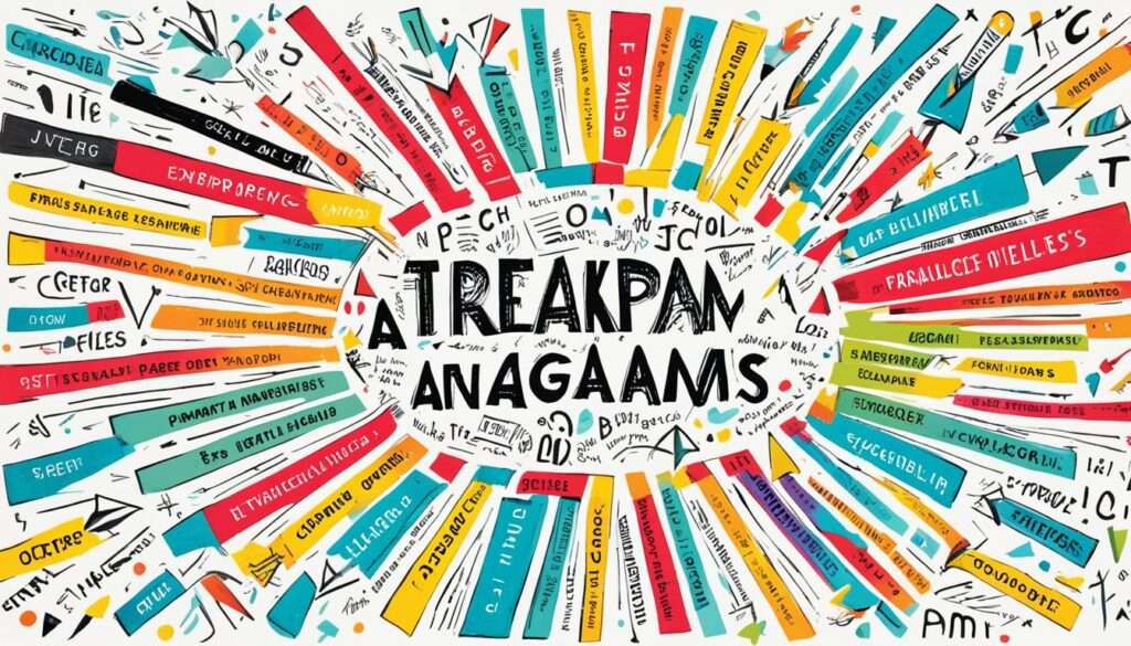 Anagramm Strategien visualisiert Anagramm Strategien visualisiert