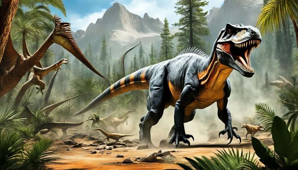 Dinosaurier Allosaurus Dinosaurier Allosaurus