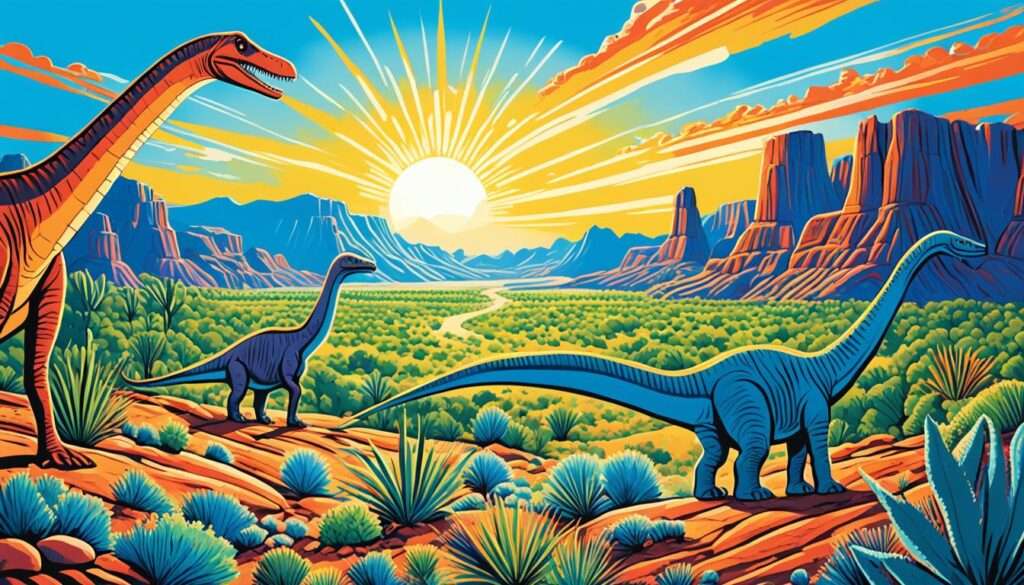 Diplodocus Verbreitung in der Morrison-Formation