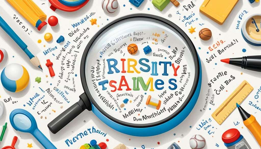 Tipps zur Namenssuche Tipps zur Namenssuche