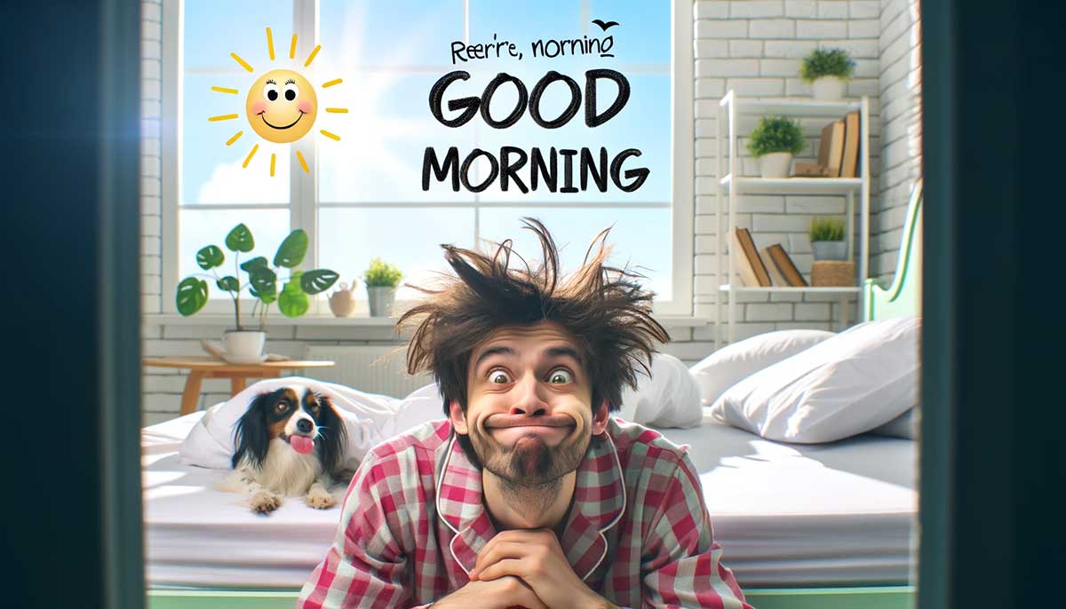 lustig freche guten morgen grüße