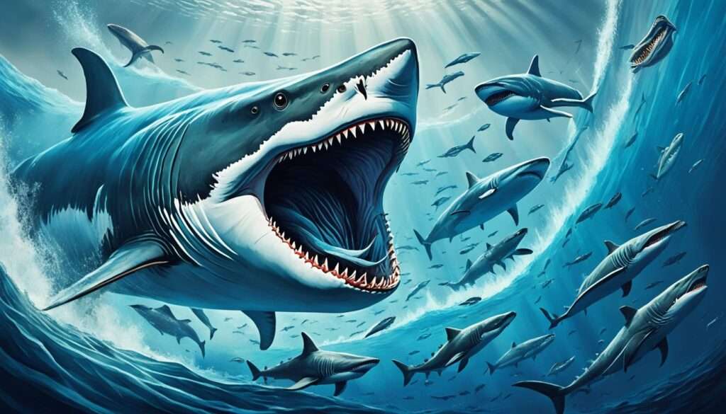 Megalodon Größenvergleich Megalodon Größenvergleich