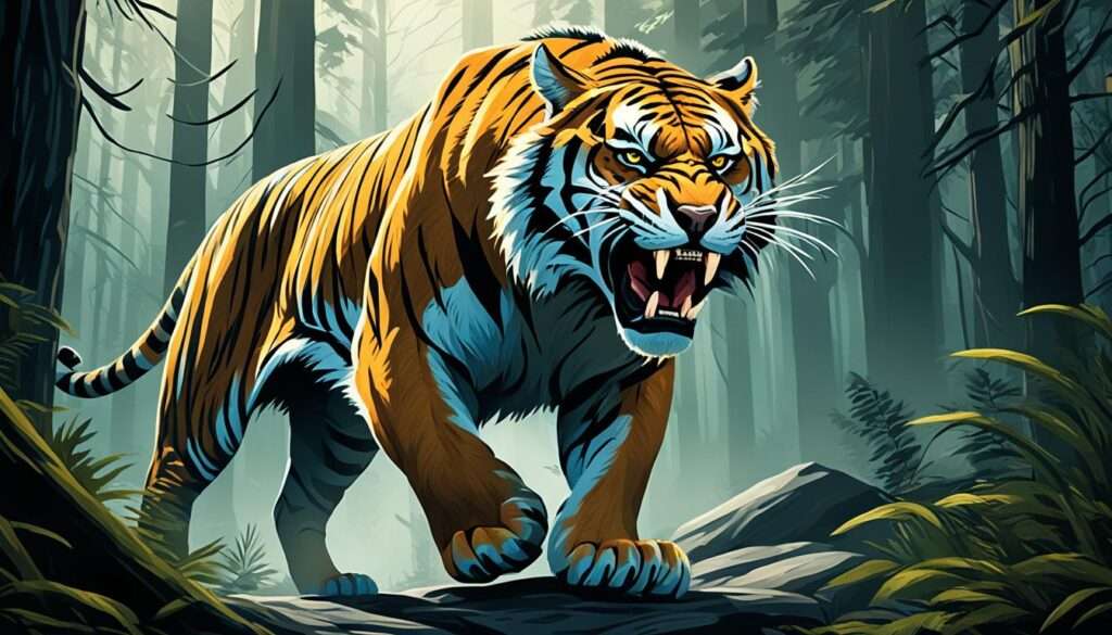 Säbelzahntiger: Steckbrief Merkmale von Smilodon