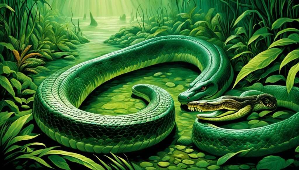 Titanoboa Jagdverhalten Vergleich mit Anakondas