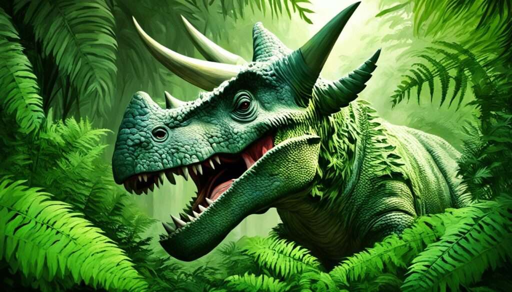 Triceratops Nahrung Triceratops Nahrung