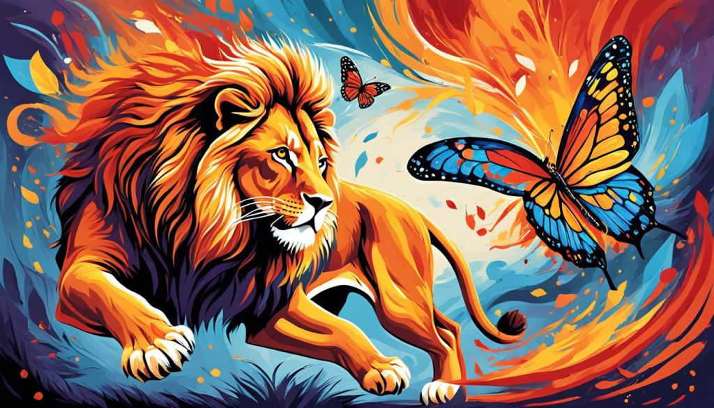 Herausforderungen der Zwilling-Löwe-Verbindung