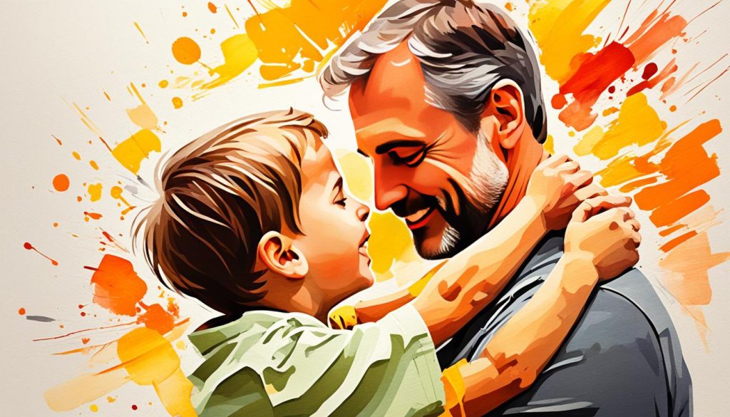 Herzliche Danksagungen eines Kindes an den Papa Herzliche Danksagungen eines Kindes an den Papa