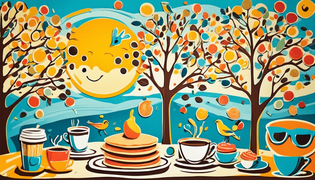 Kreative Morgen Grüße