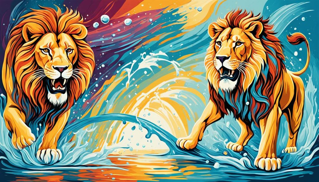 Löwe-Wassermann-Freundschaft Löwe-Wassermann-Freundschaft