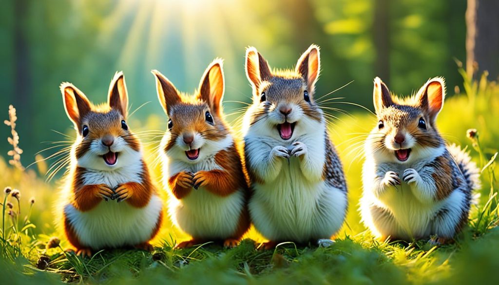 Niedliche Tiere und Naturmotive Niedliche Tiere und Naturmotive