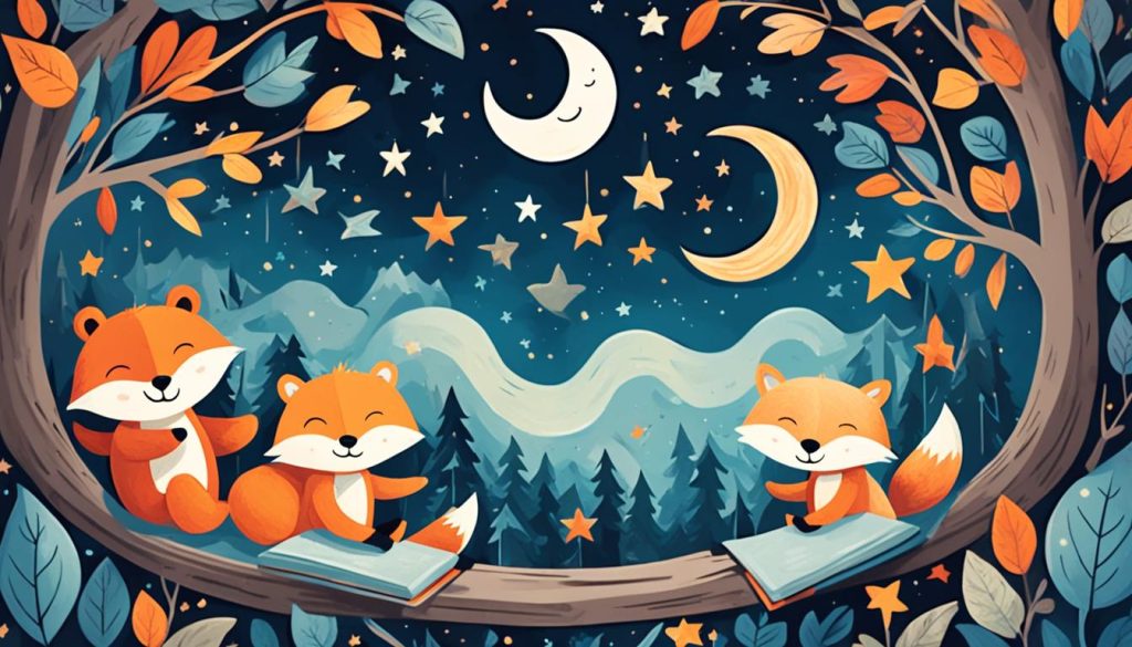 Schlafenszeit-Illustrationen Schlafenszeit-Illustrationen