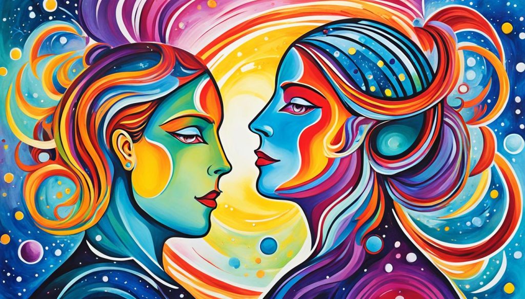 Zwilling und Skorpion