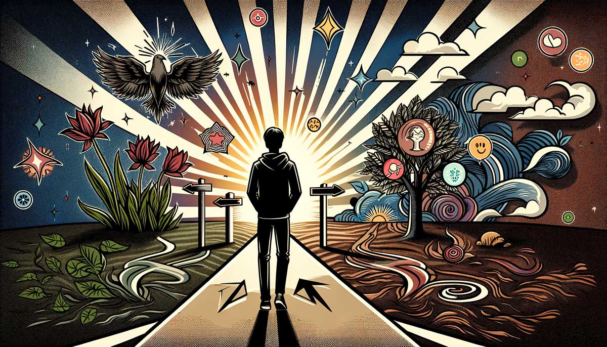 Kraftgebende Sprüche bei Veränderungen