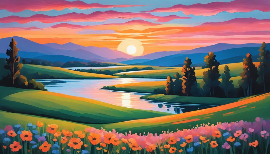 naturbilder mit schönem abendhimmel naturbilder mit schönem abendhimmel