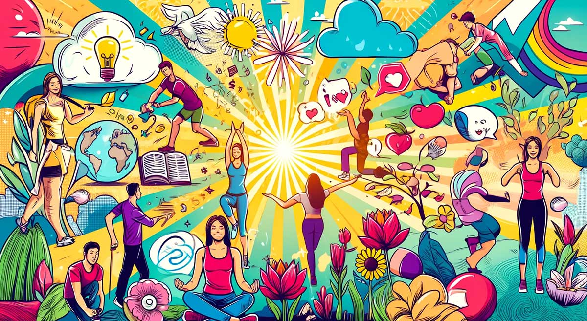 Positive Effekte von kraftgebenden Sprüchen