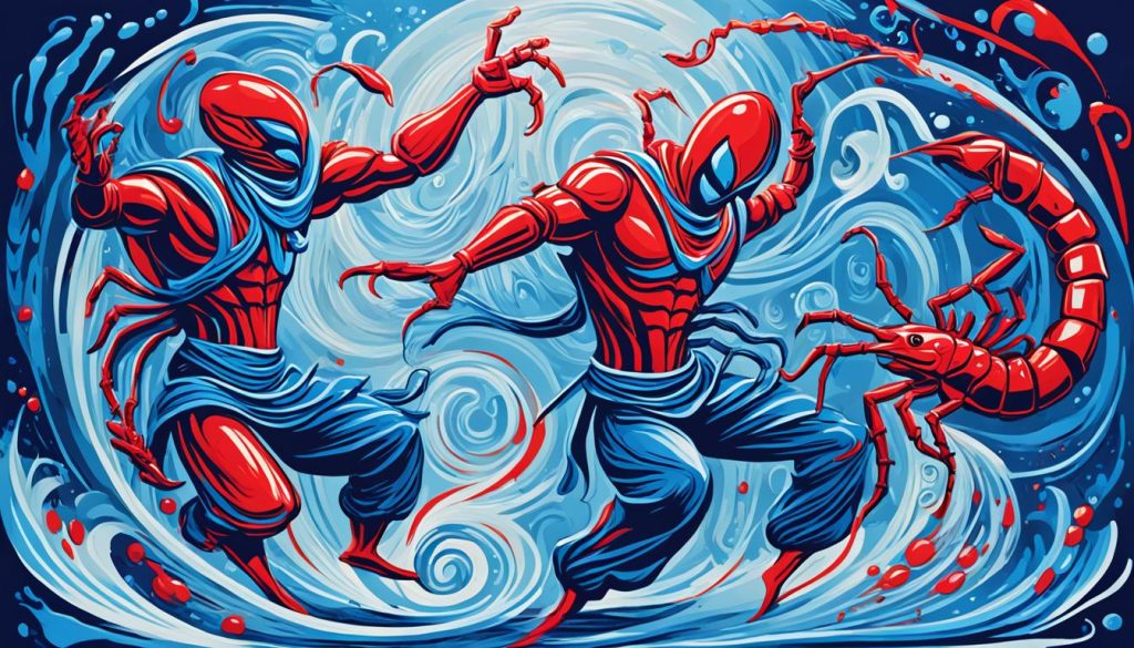 wassermann und skorpion