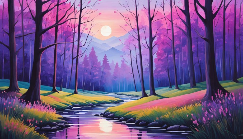 beruhigende abendbilder