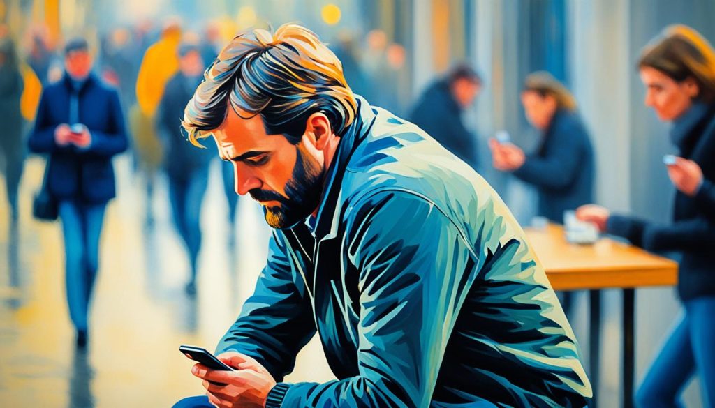 er schreibt nicht von alleine aber antwortet sofort