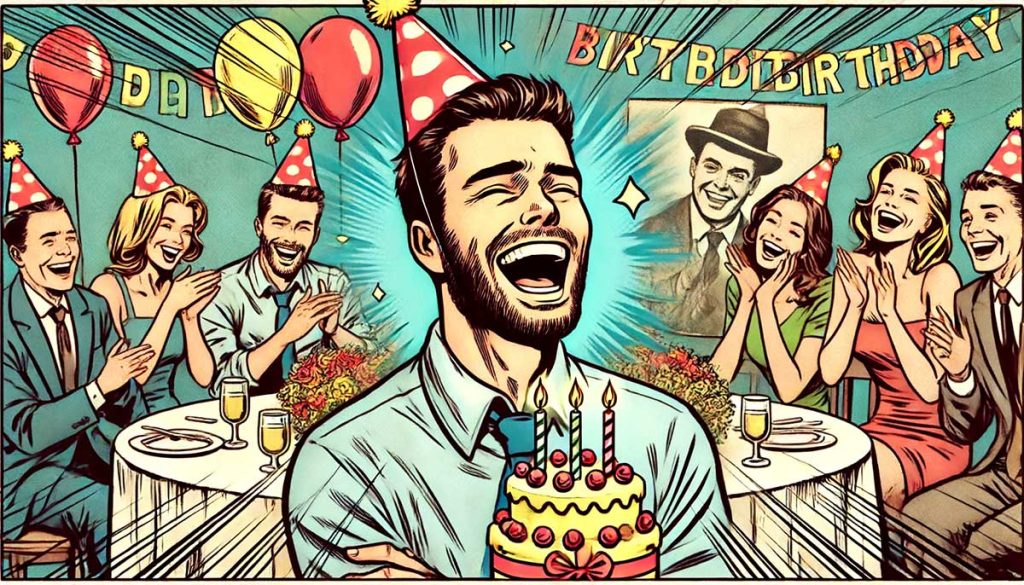 frech geburtstag lustig mann