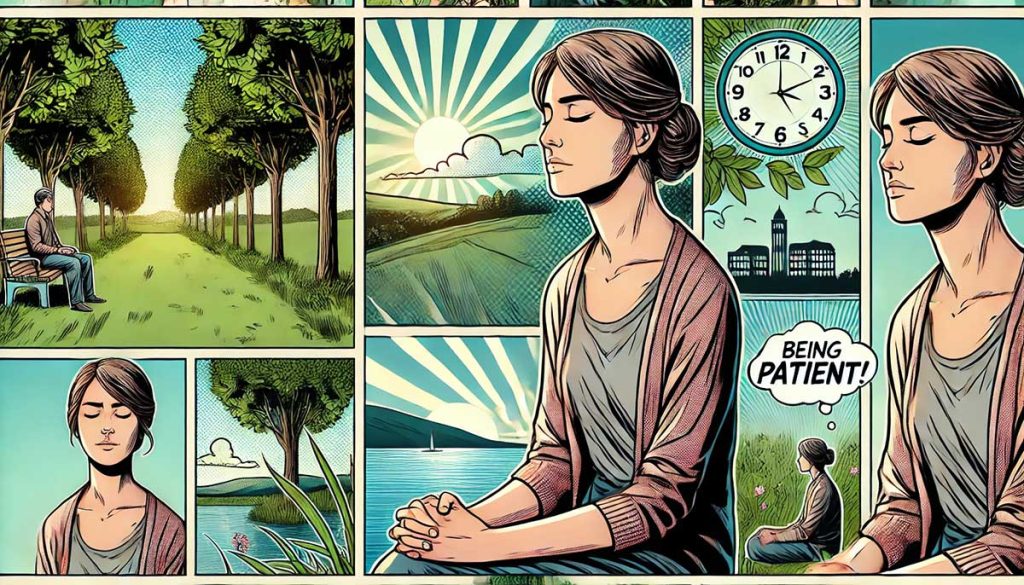 Geduldig mit dir sein