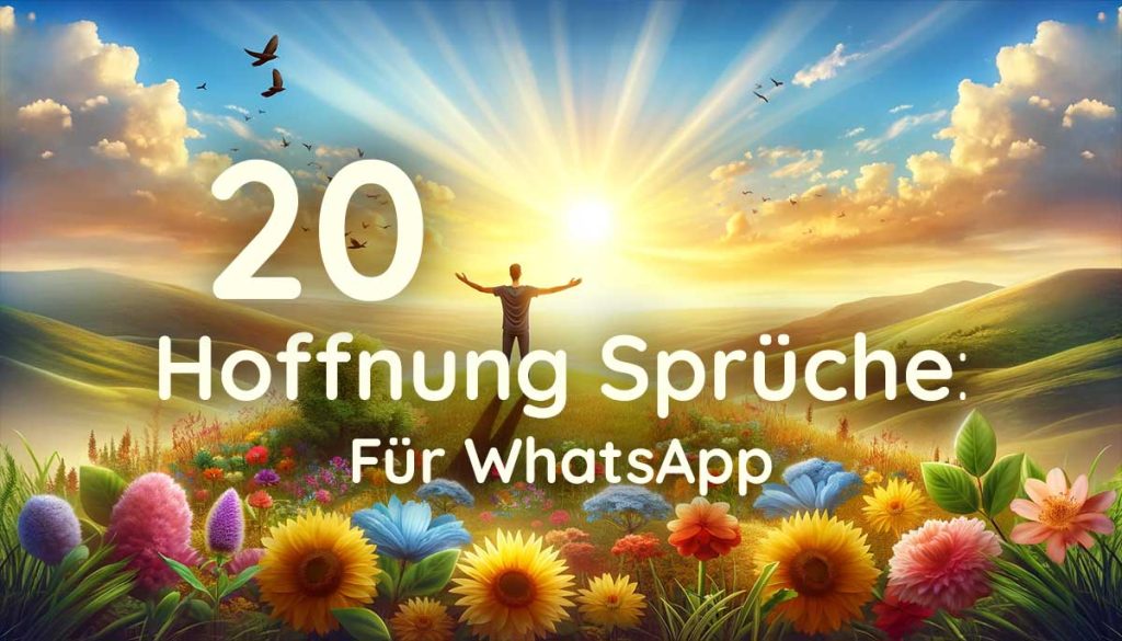 Hoffnung Sprüche WhatsApp