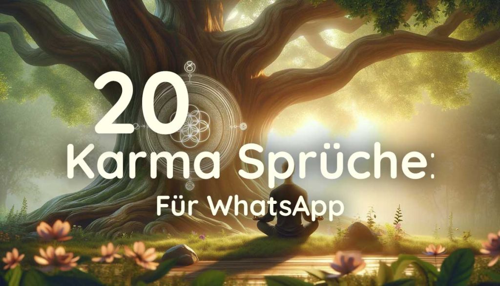 Karma Sprüche WhatsApp