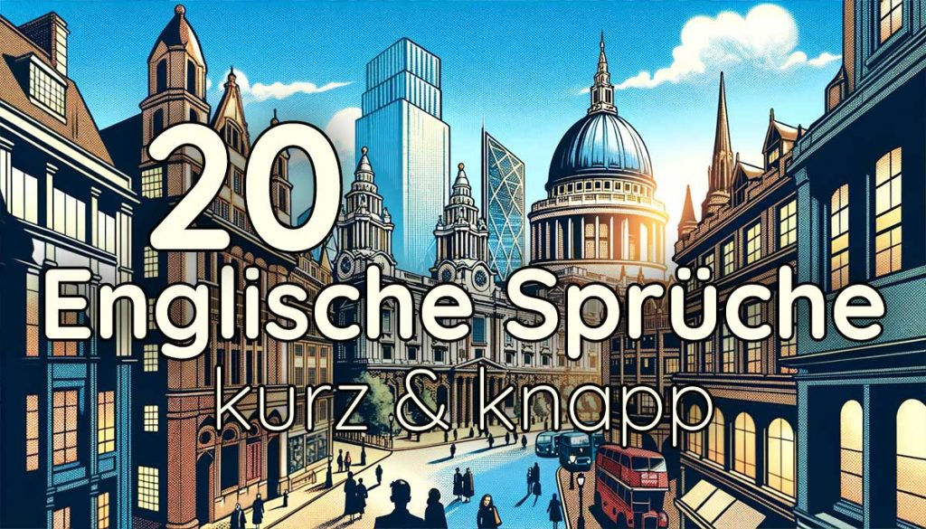 Kurze schöne Englische Sprüche