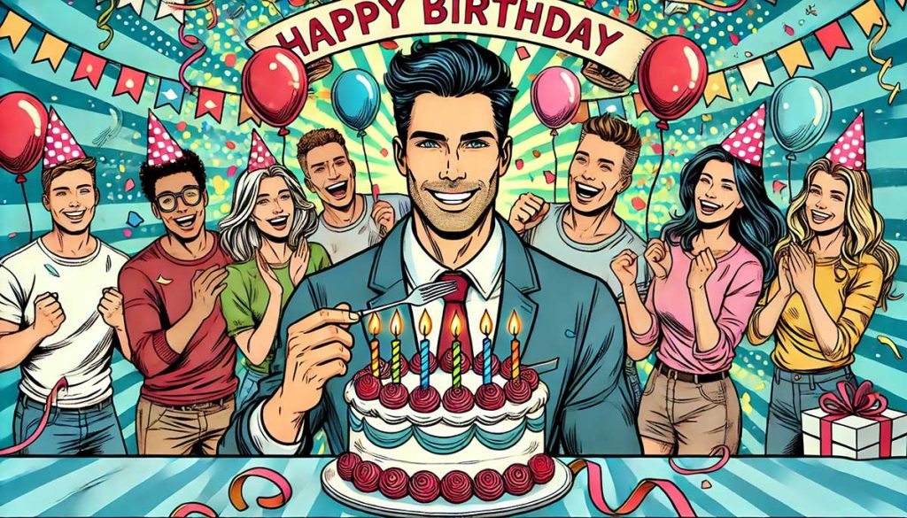 Lustige Geburtstagswünsche für Männer