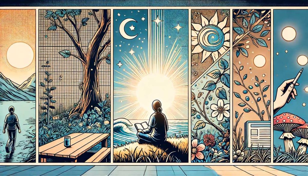 Nachdenken enthält eine unendliche Quelle von Trost - Sprüche