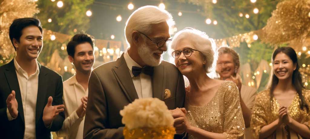 was ist eine goldene hochzeit? bzw. Goldhochzeit