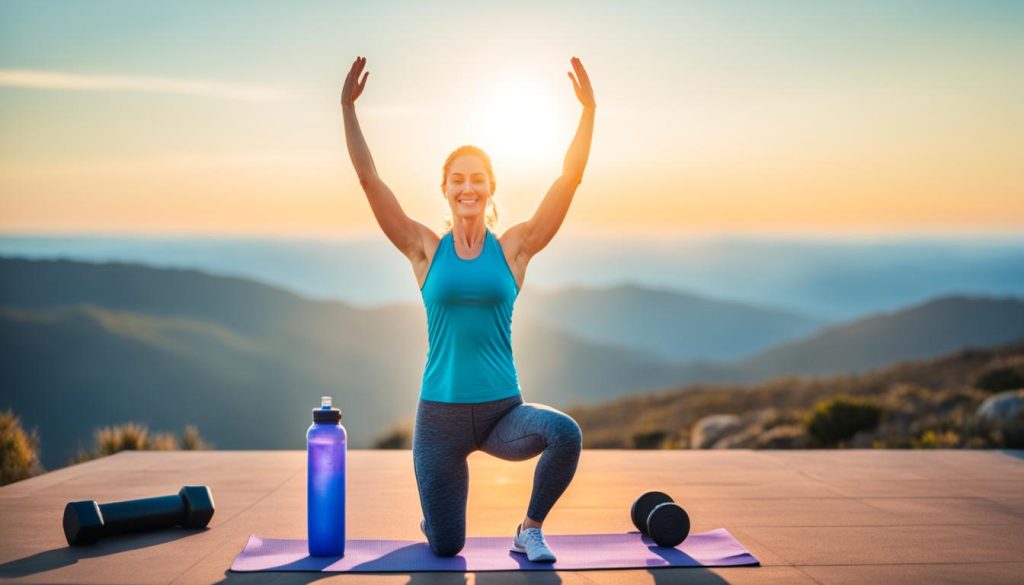 Morgendliche Bewegung für einen aktiven Mittwoch