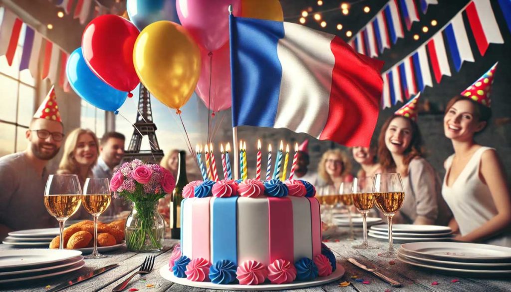 Französische Geburtstagswünsche mit Übersetzung (deutsch)