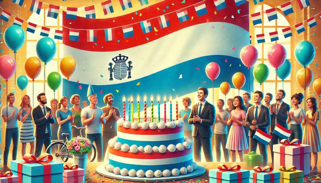 Niederländische Geburtstagswünsche mit Übersetzung (deutsch)