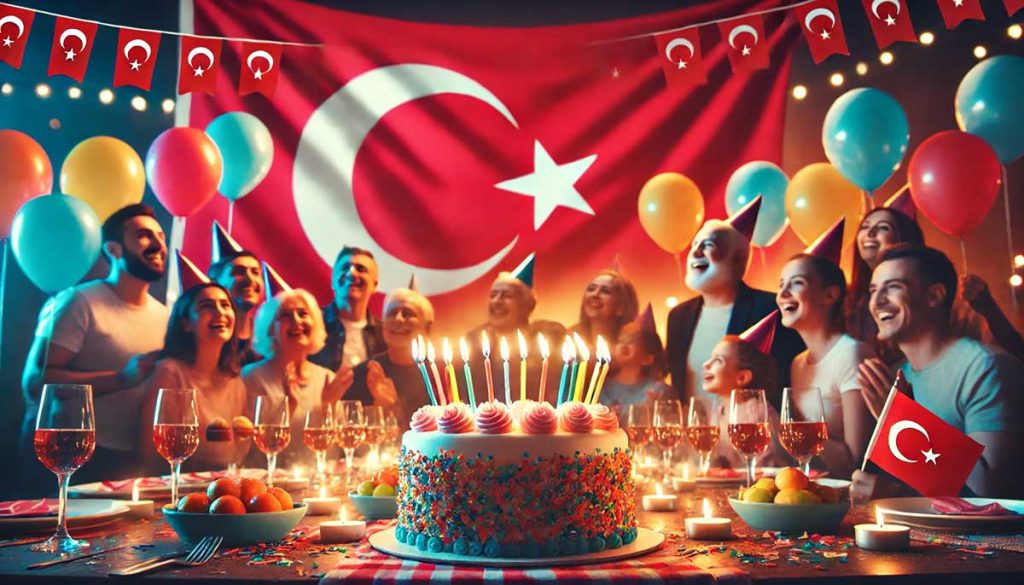 Türkische Geburtstagswünsche mit Übersetzung (deutsch)
