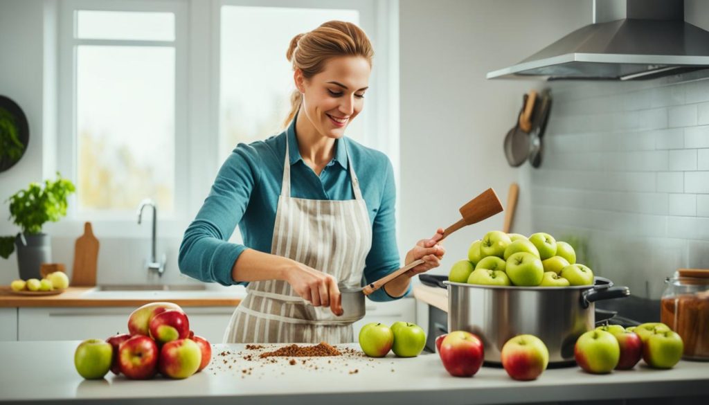 Apfelkompott einkochen Apfelkompott einkochen