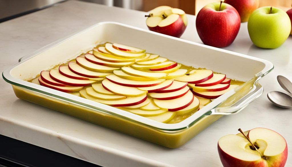 Apfelmus einkochen im Backofen Apfelmus einkochen im Backofen