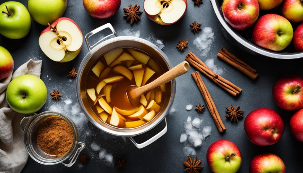 Apfelmus kochen und einkochen Apfelmus kochen und einkochen