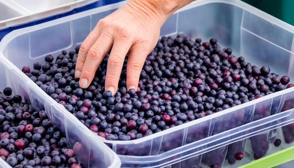 Aroniabeeren einfrieren Aroniabeeren einfrieren