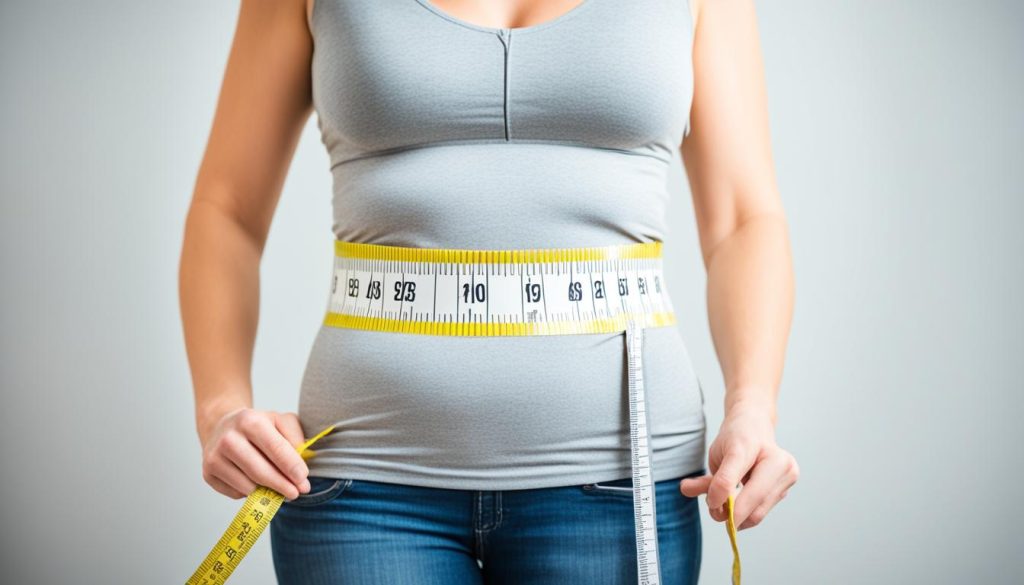 Bauchumfang messen Bauchumfang messen