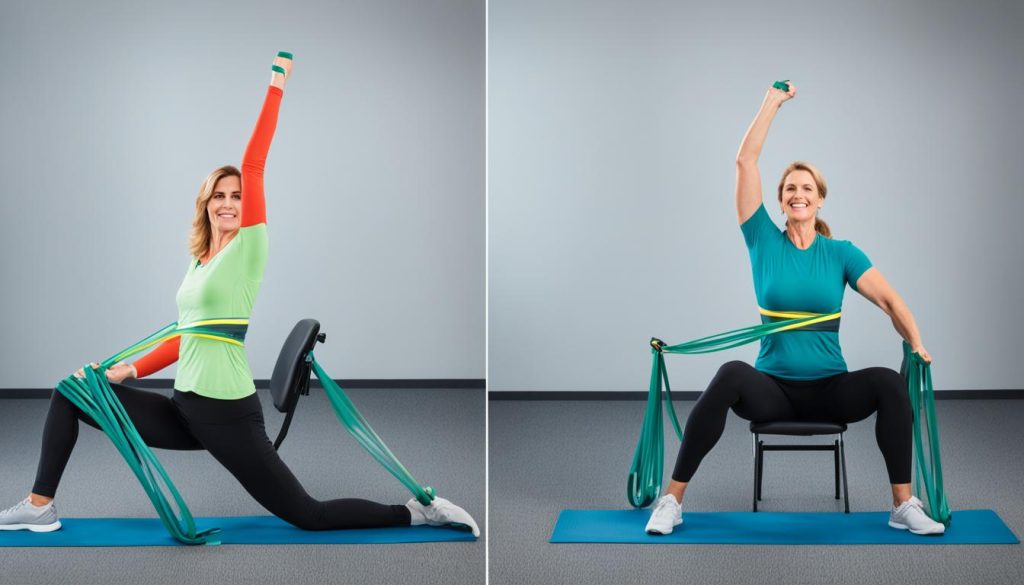 Einsteiger-Übungen mit Theraband Einsteiger-Übungen mit Theraband