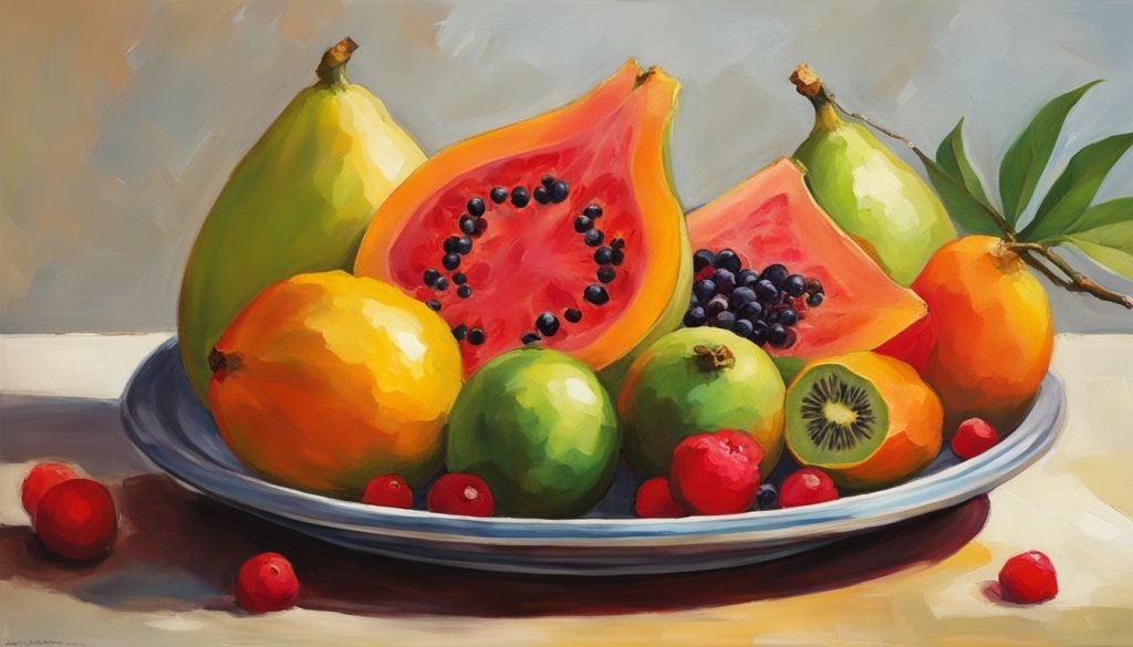 Exotische Früchte mit Vitamin C Exotische Früchte mit Vitamin C