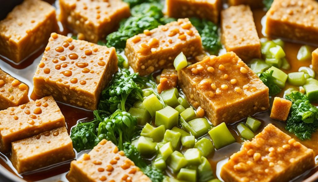 Fermentierte Lebensmittel Miso und Tempeh Fermentierte Lebensmittel Miso und Tempeh